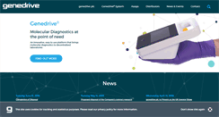 Desktop Screenshot of genedrive.com